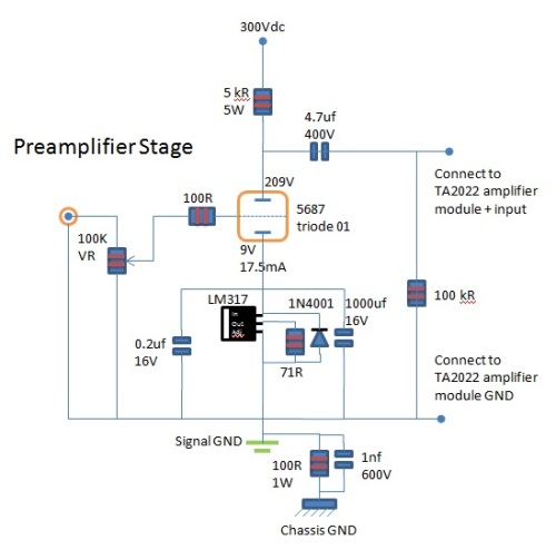 5687 Preamp Schematic