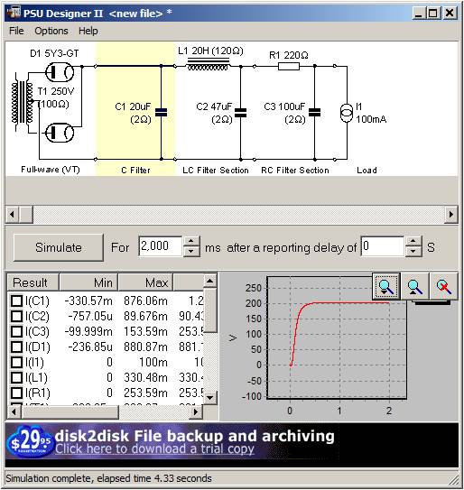 capacitor input power supply