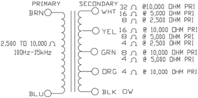 Hammond 125ESE Connections Hammond 125ESE Connections