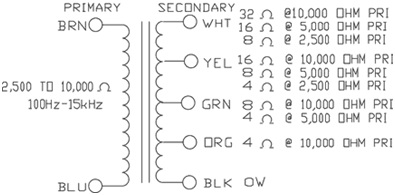 Hammond 125ESE Connections