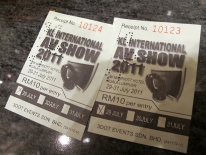 KLIAV 2011 tickets