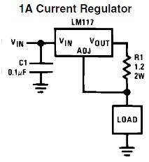 LM117 constant current source LM117 constant current source