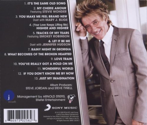 Rod Stewart Soulbook back cover