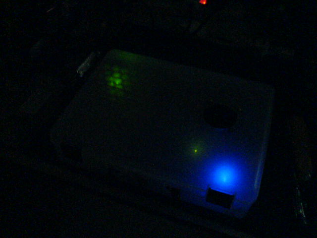 Tripath TK2050 Amplifier Night Look