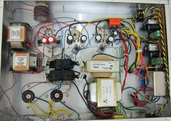 2A3 amplifier internal