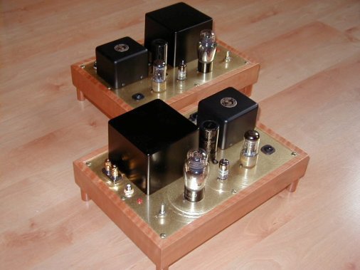 6J7 45 Direct Heated Single Ended Triode Amplifier