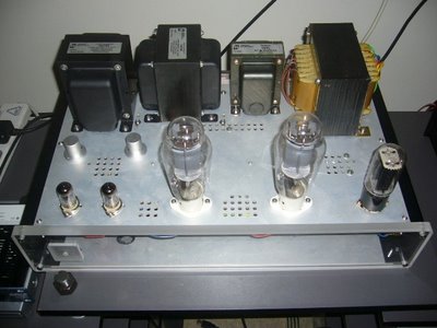 Carmen 300B amplifier top 1