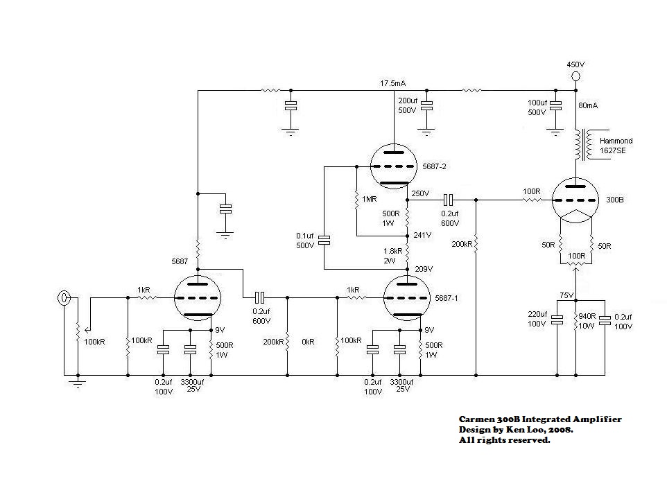 Carmen 300B Integrated Amplifier