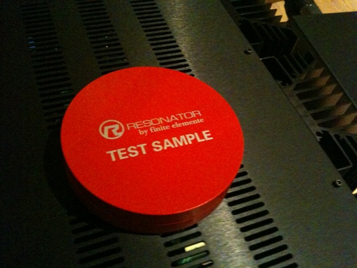 Resonator test sample from Finite Element Resonator test sample from Finite Element