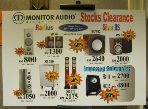 Monitor Audio Sales!
