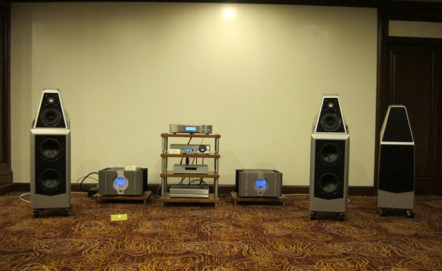 Wilson Audio and Passlabs Amplifier