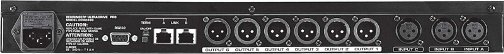 Behringer DCX2496 Back Behringer DCX2496 Back
